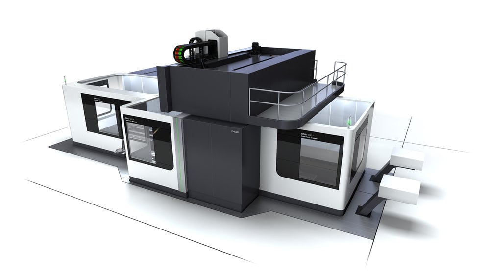 To ensure the highest precision machining on its newest and largest portal milling machine, DMG chose REDEX drives: zero‐backlash rack & pinion drives and spindle drives